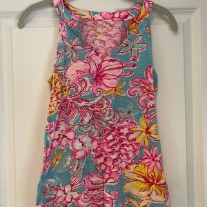 Lilly Pulitzer Floral cotton tank